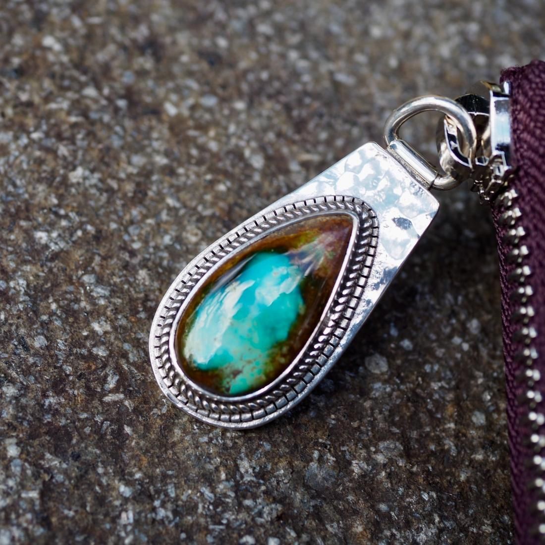 7SENSE】背ワニ・クロコダイル・ラウンドジップ長財布/ビターブラウン