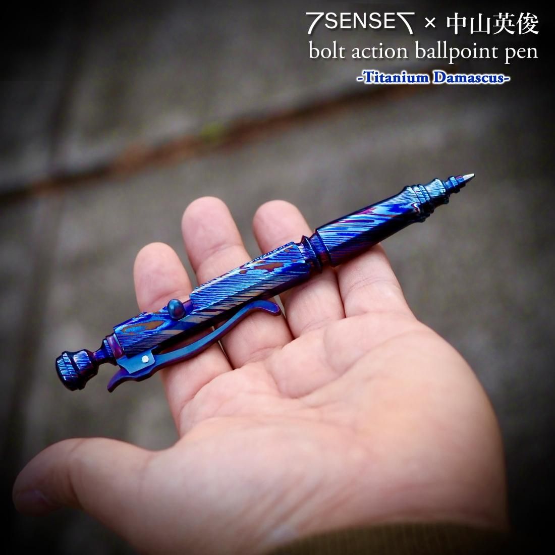 中山英俊★タイマスカス製★ボルトアクションボールペン★レア 中山英俊☆タイマスカス製☆ボルトアクションボールペン☆レア