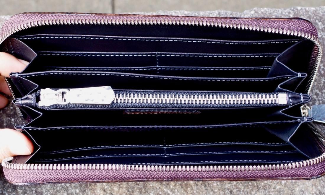 シェルコードバン・ラウンドジップ長財布/別注:アルマニャック(TOP