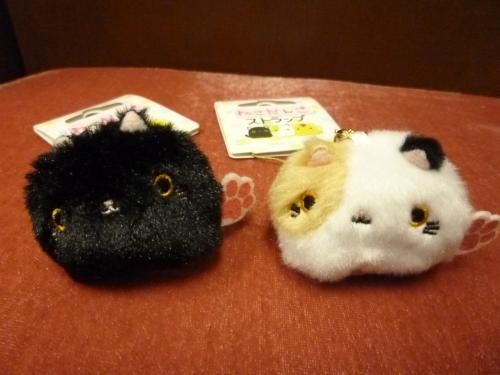 ねこだんご ストラップA - テディベア専門店 ペンブローク ねこだんご ストラップA - テディベア専門店 ペンブローク