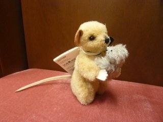 Richard mouse with Teddy bear