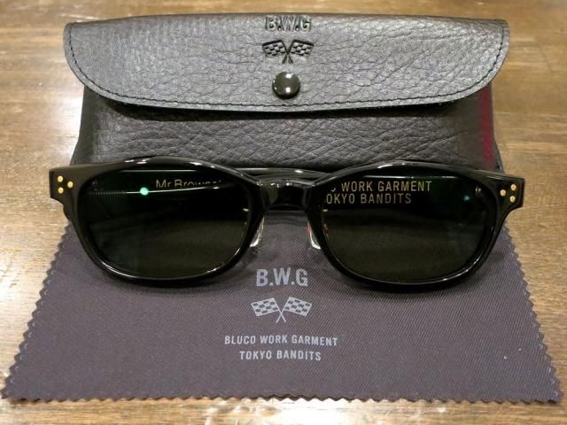 BLUCO B.W.G Mr.Brownstoneサングラス BWG BLUCOWORKGARMENT ブルコ Mr.Brownstone sunglasses
