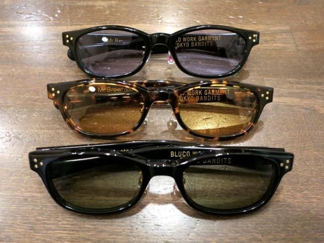BWG BLUCOWORKGARMENT ブルコ Mr.Brownstone sunglasses