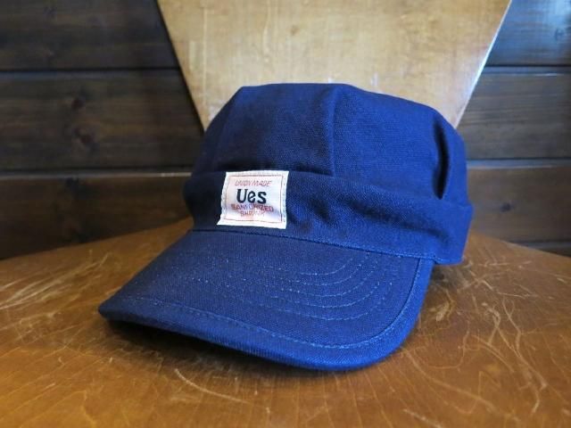 UES ウエス 82W-O  インディゴ ワークキャップ 2017年限定 UES ウエス 82W-O INDIGO WORK CAP インディゴ ワークキャップ