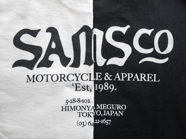 SAMS MOTORCYCLE サムズ SAMS CO ポケット Tシャツ 半袖 バイカー 
