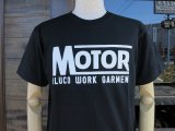 B.W.G B18001 『 MOTOR 』 S/S T-SHIRT Tシャツ 半袖 BLACK BLUCO ブルコ