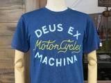 Deus Ex Machina デウス エクス マキナ  DMP81116B 『 DANDY INDIGO TEE 』T-SHIRT Tシャツ 半袖 DARK BLUE