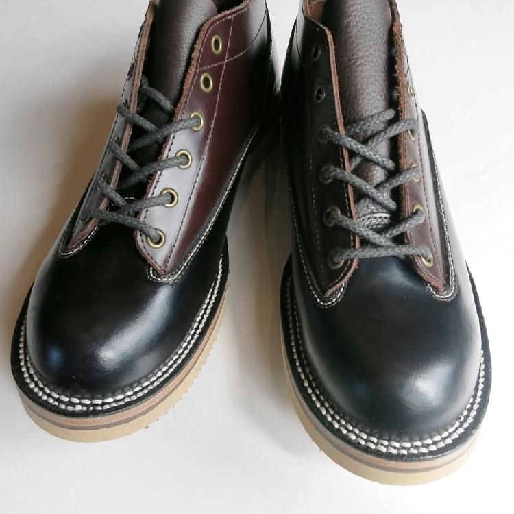SLOW WEAR LION OB-82222CS ブルアップレザー レーストゥトゥ SLOW WEAR LION OB-82222CS ブルアップレザー レーストゥトゥ