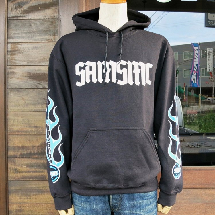 SAMS MOTORCYCLE サムズ モーターサイクル FLAMES HOODIE パーカー ...