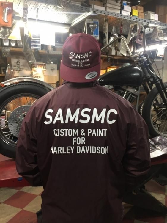 SAMS MOTORCYCLE サムズ モーターサイクル SAMSMC FLAMES HOODIE COACH