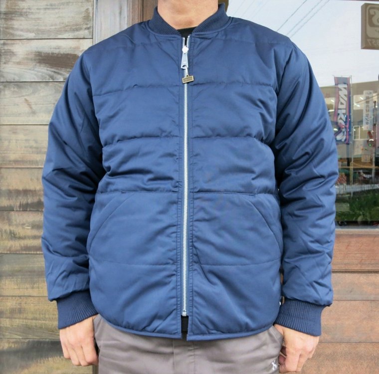 ブルコ BLUCO 紺色 ワークジャケット シンサレートジャケット キルティング