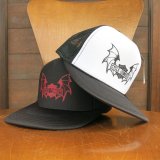 CYCLE ZOMBIES サイクルゾンビーズ  THF-012『 RIDEFREE  』 HAT キャップ  帽子 2color BLACK/WHITE-BLACK