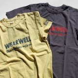 UES ウエス 651913 『 WEAR WELL  』S/S T-SHIRT Tシャツ 半袖  2color  NAVY / YELLOW 