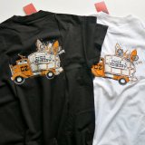 CYCLE ZOMBIES サイクルゾンビーズ  MTSS-023 『 SHAKA WAGON  』 S/S T-SHIRT Tシャツ 半袖  2color BLACK / WHITE