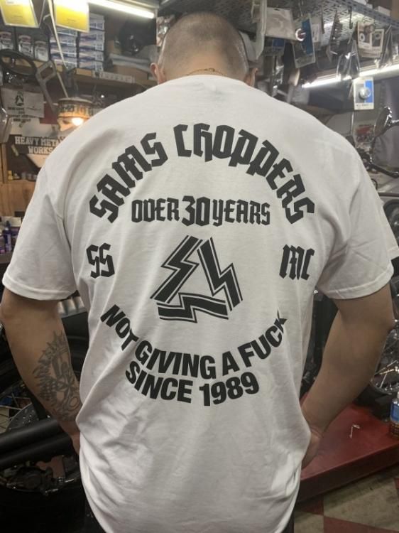 SAMS Tシャツ　サイズXL SAMS MOTORCYCLE サムズ モーターサイクル 30TH ANNIVERSARY 30