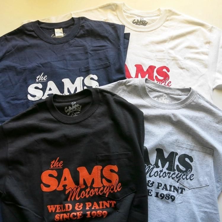 SAMS Tシャツ　サイズXL SAMS Tシャツ サイズXL SAMS MOTORCYCLE 「SC TEE」 プリント