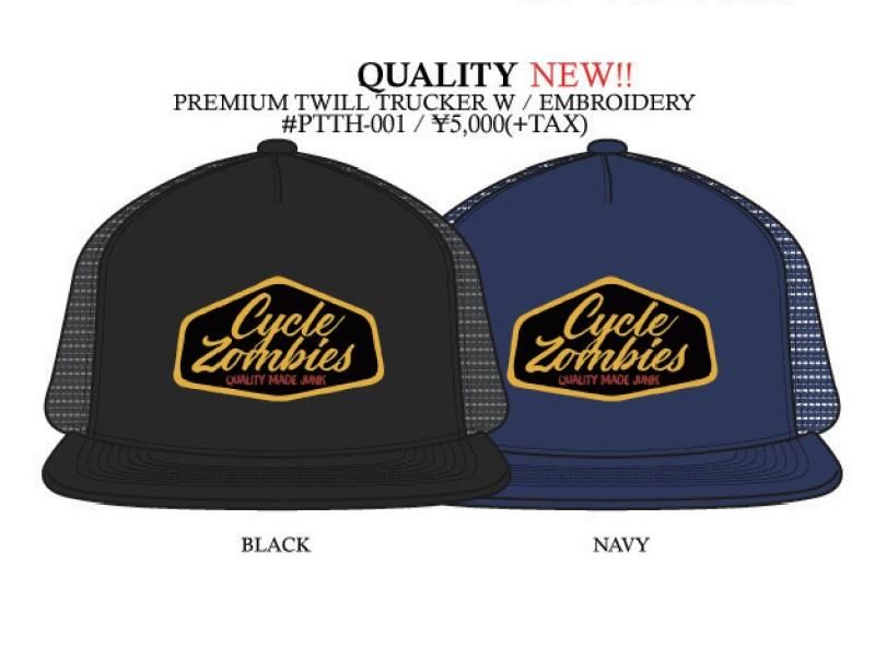 CYCLE ZOMBIES サイクルゾンビーズ PTTH-001 QUALITY Trucker