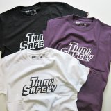 BLUCO ブルコ OL-806-020 『  THINK SAFELY  』 PRINT TEE’S  Tシャツ 半袖 3color  BLACK / PURPLE / WHITE