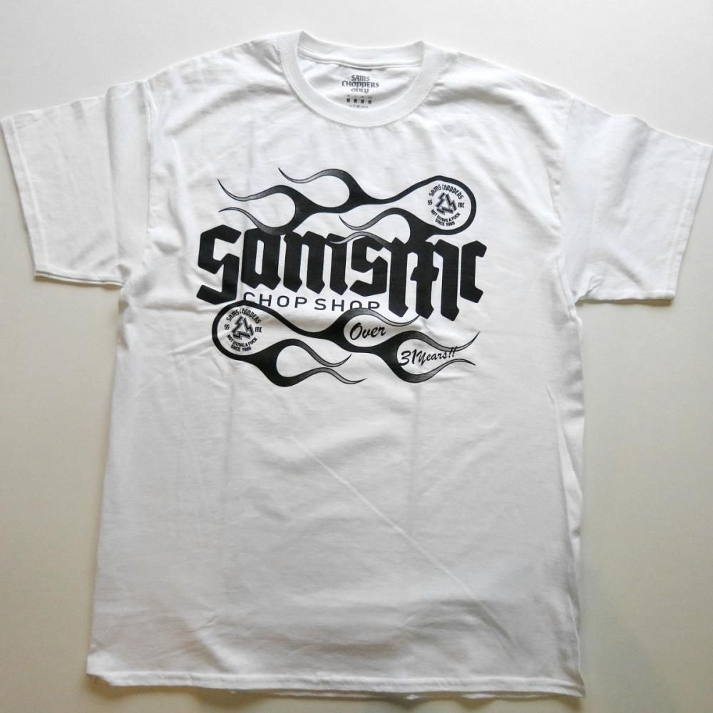 SAMS MOTORCYCLE SHOP SAMS サムズ SAMSMC OVER31YEARS Tシャツ