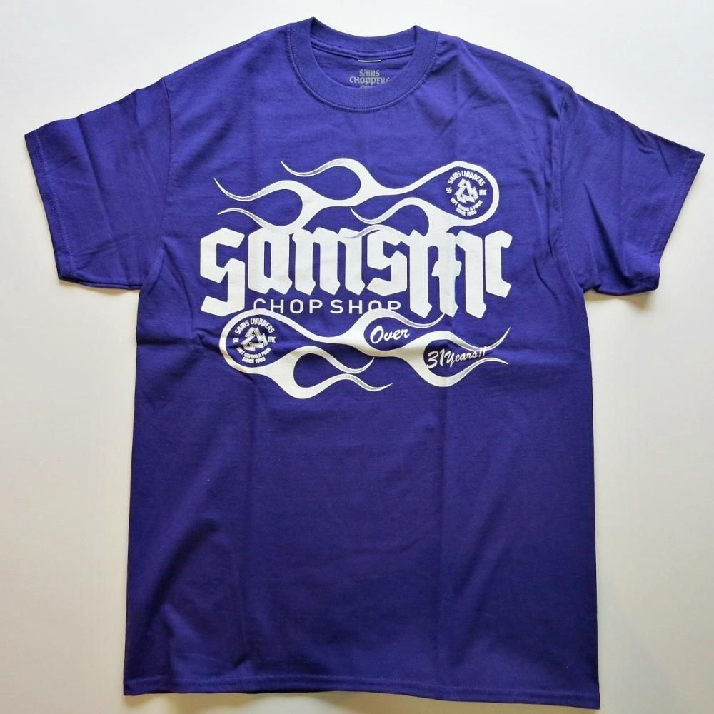 SAMS MOTORCYCLE SHOP SAMS サムズ SAMSMC OVER31YEARS Tシャツ