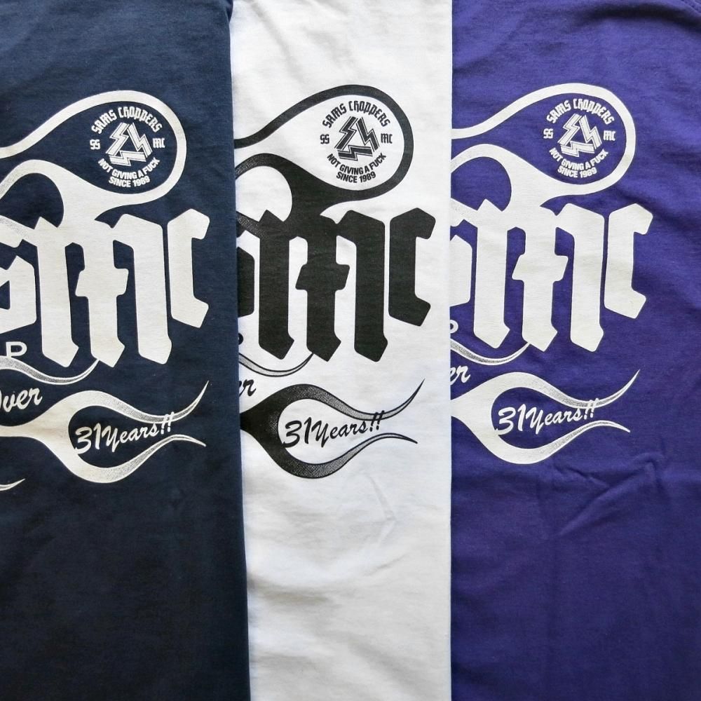 SAMS MOTORCYCLE SHOP SAMS サムズ SAMSMC OVER31YEARS Tシャツ