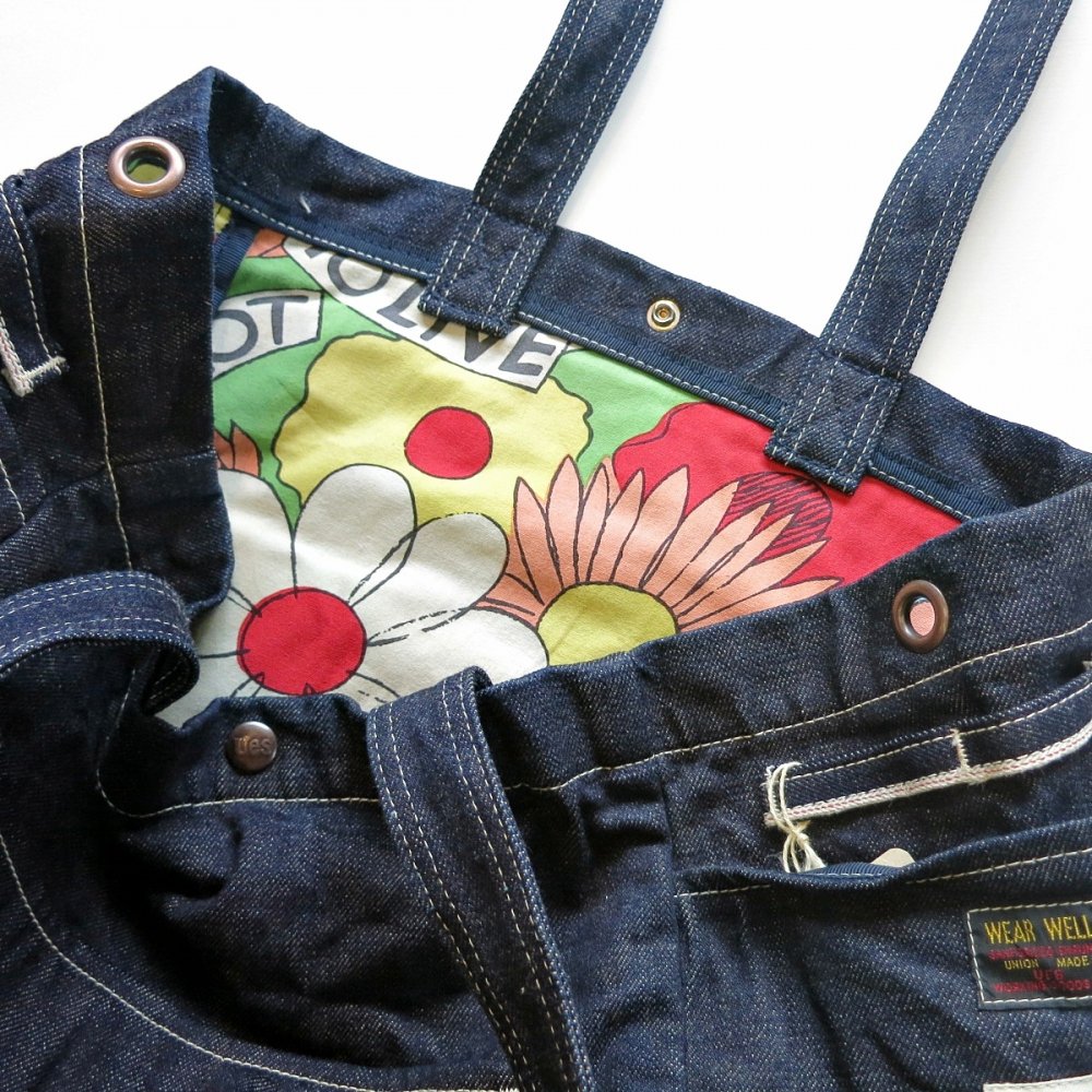 UES ウエス 890716 裏地付き TOTE BAG トートバック デニム