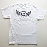 CYCLE ZOMBIES サイクルゾンビーズ  MPSS-035『  OFFICER  』 S/S T-SHIRT Tシャツ 半袖   WHITE 