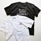 BLUCO ブルコ OL-803-021 『  BWG  』 POCKET TEE’S  ポケット Tシャツ 半袖 2color  BLACK / WHITE