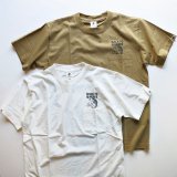 BACK TO NATURE バック トゥー ネイチャー 21SS-T-PT01 『 BITE 』CHD POCKET TEE ポケット Tシャツ 2color NATURAL/SAND ブルコ