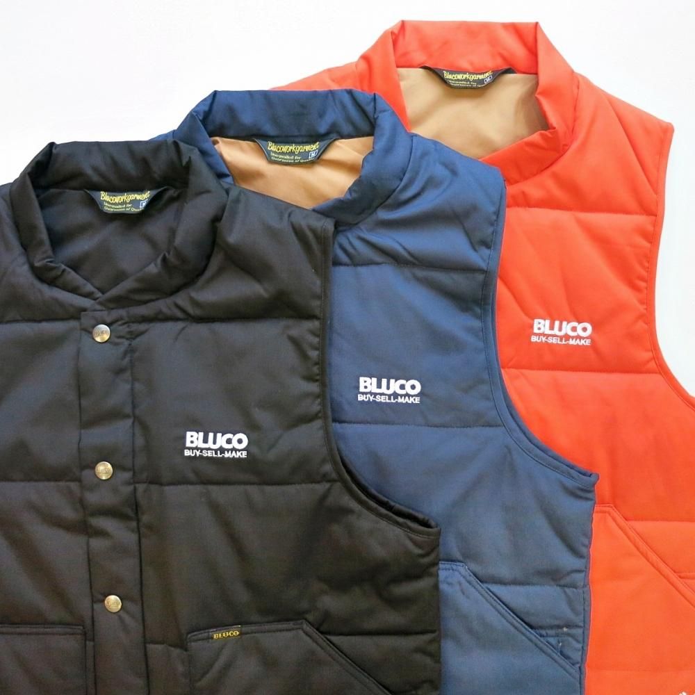 BLUCO ブルコ OL-059-021 QUILTING VEST キルティングベスト ベスト 