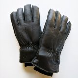 UNCROWD アンクラウド UC-600-021 DEER SKIN WINTER GLOVE ディアスキン ウインター グローブ BLACK 手袋 ブルコ   