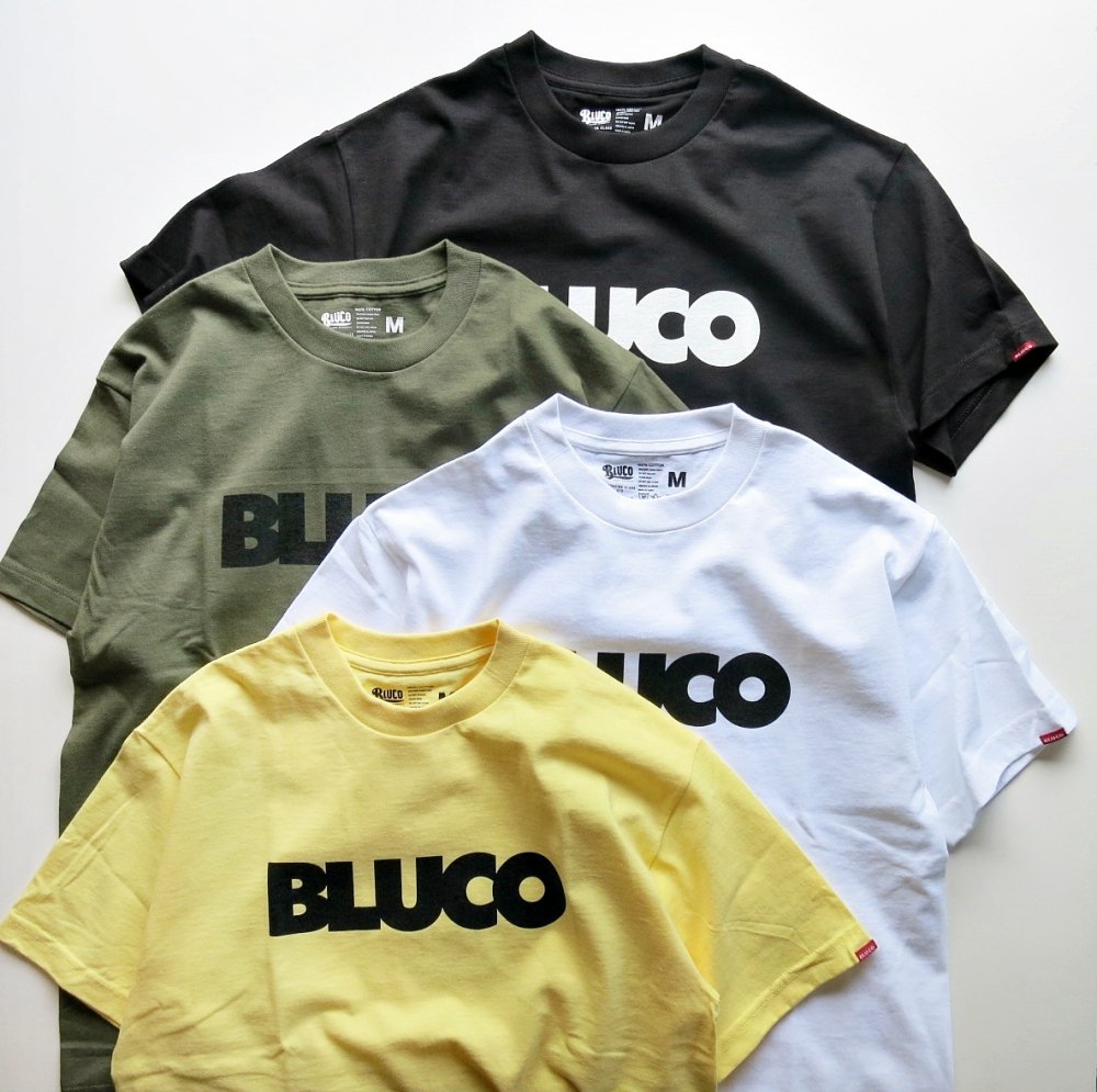 BLUCO ブルコ OL-800-022 LOGO PRINT TEE プリント Tシャツ 半袖 アンクラウド UNCROWD 通販  GoodStandard グッドスタンダード