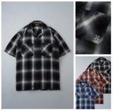 BLUCO ֥륳 OL-108TO-022 OMBRE WORK SHIRTS S/S ֥졼  Ⱦµ 3color BLK/BRN/NVY