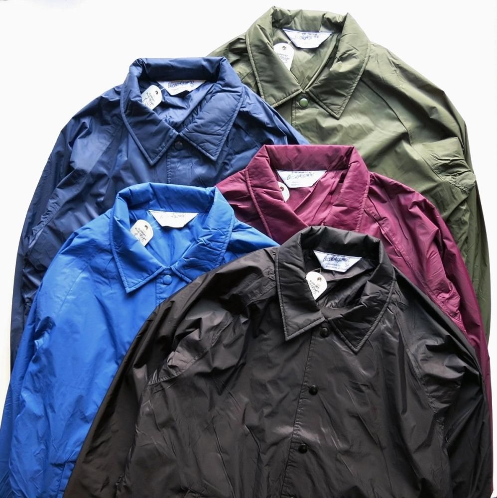 BLUCO ブルコ SHOP SAMS サムズ OL-050-022 NYLON COACH JACKET ナイロン コーチジャケット ジャケット  アンクラウド UNCROWD 通販 GoodStandard グッドスタンダード