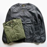 BLUCO ֥륳 OL-045-022 CREW NECK JACKET 롼ͥå 㥱å 2color BLK/OLV 