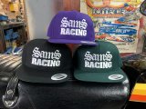 <img class='new_mark_img1' src='https://img.shop-pro.jp/img/new/icons11.gif' style='border:none;display:inline;margin:0px;padding:0px;width:auto;' />SHOP SAMS サムズ 『 SAMS RACING 』　COTTON TWILL CAP コットンツイル キャップ  BLK/NVY/GRN/PUR/ORG 帽子 