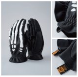 UNCROWD 󥯥饦 UC-110-022 LEATHER BONE GLOVE 쥶ܡ󥰥 BLACK    GRIP SWANNY