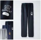 BLUCO ブルコ OL-916-022 SWEAT PANTS - COLLEGE -  スウェット パンツ　3color ASH/BLK/NVY　 