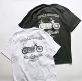 CYCLE ZOMBIES 륾ӡ MTSS-052   OEM   S/S T-SHIRT T Ⱦµ BLACK / WHITE 