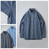 BLUCO ֥륳 1121 CHAMBRAY WORK SHIRTS L/S ֥졼  Ĺµ 3color BLK/BLU/NVY