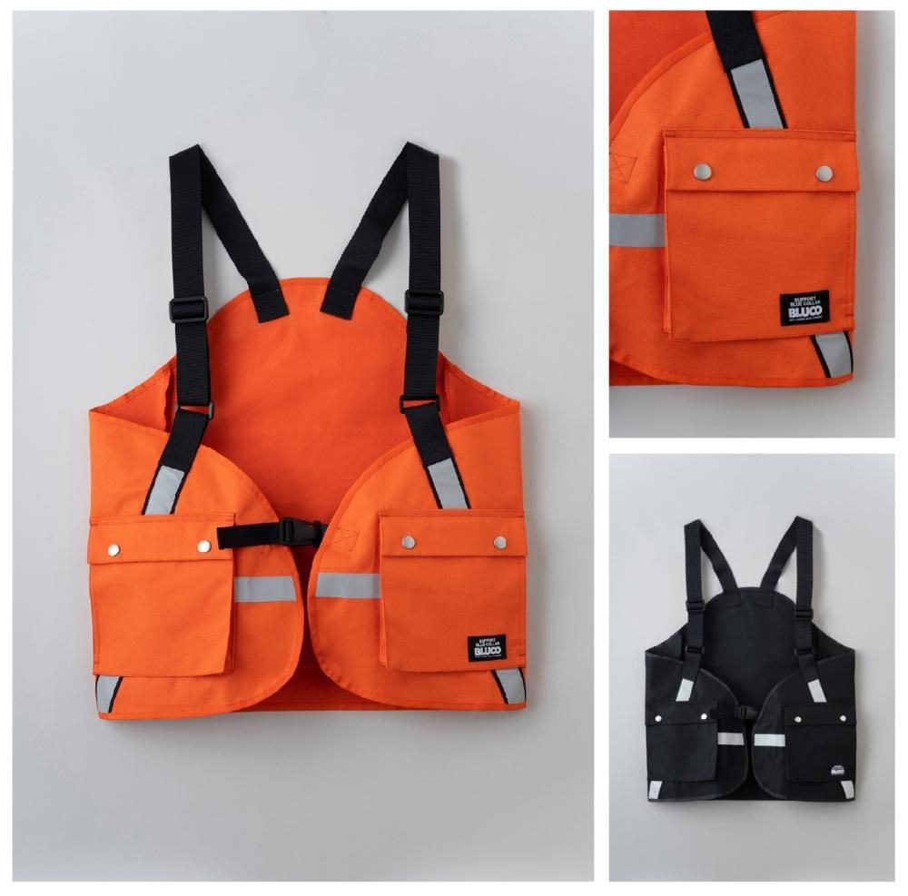楽天市場】BLUCO WORK GARMENT/ブルコ UTILITY VEST -Reflector
