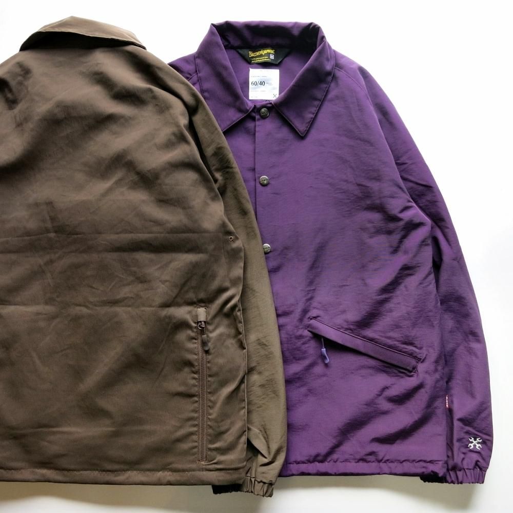 楽天市場】全4色【BLUCO/ブルコ】2024AW「T/C Coach Jacket