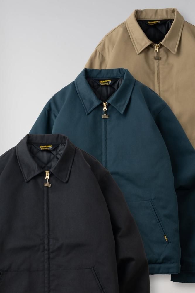 ブルコ 0312 WORK JACKET /BLK CLINK｜BLUCO WINTER WORK JACKET (BLACK) [147-31-012]｜東京