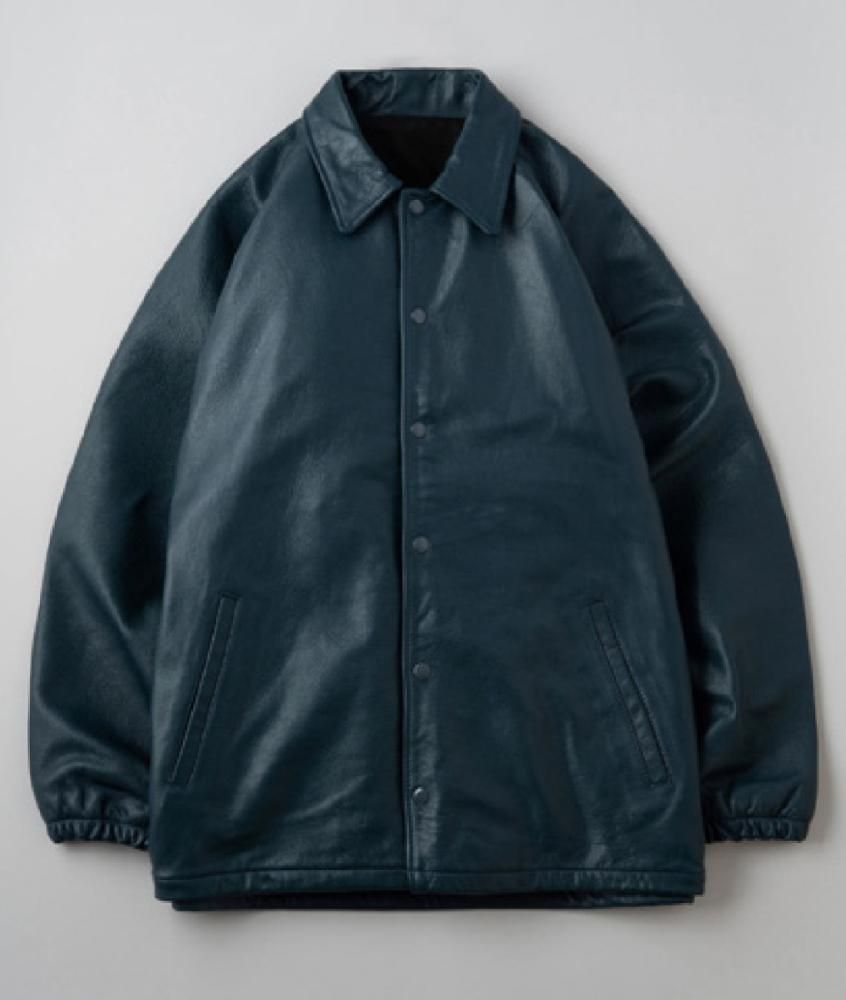 LEATHER COACH JACKET – BLUCO. INC