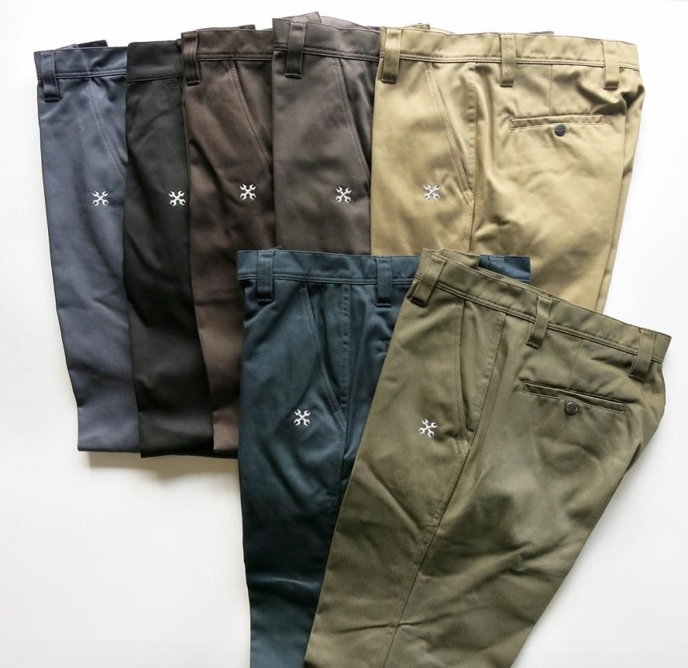 STONE  zip up work pants ワークパンツ STONE ISLAND｜CARGO PANTS (3100025 Wrinkled Corduroy 500