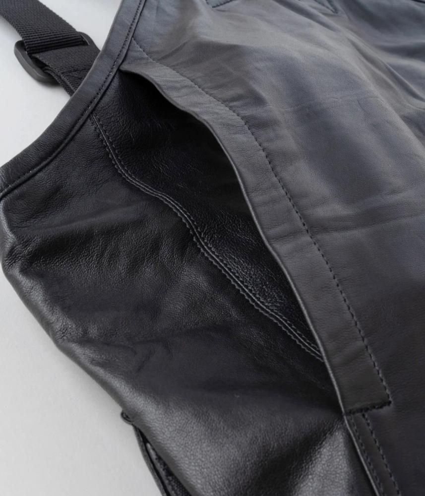 141-35-001 LEATHER UTILITY VEST レザーユーティリティベスト 141-35-001 LEATHER UTILITY VEST レザーユーティリティベスト