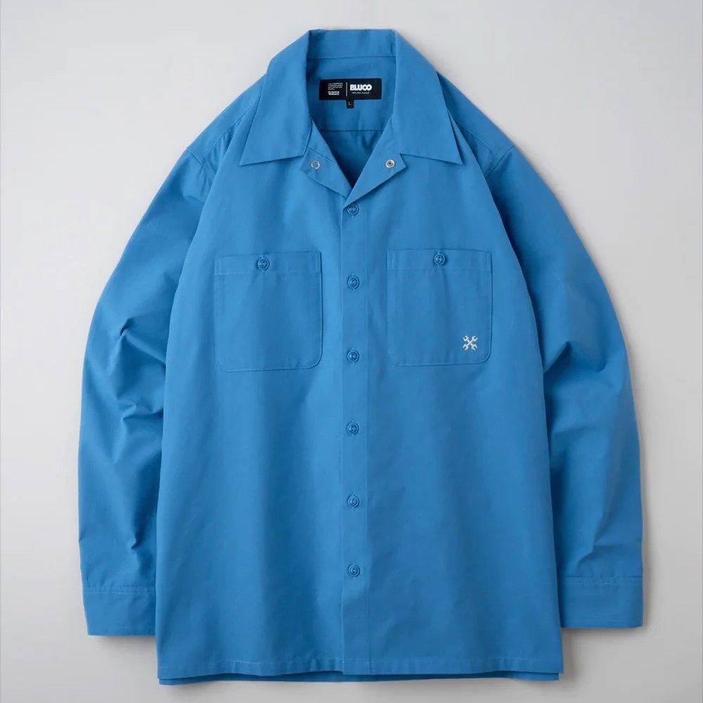 F_RANCID　Hi-Standard ネイビー Mサイズ ワークシャツ F_RANCID様専用 Hi-Standard ネイビー Mサイズ ワークシャツ