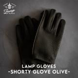 ランプグローブス　ショーティー　パンチングローブ　Lサイズ　オリーブ　新品 PRODUCT – Lamp gloves