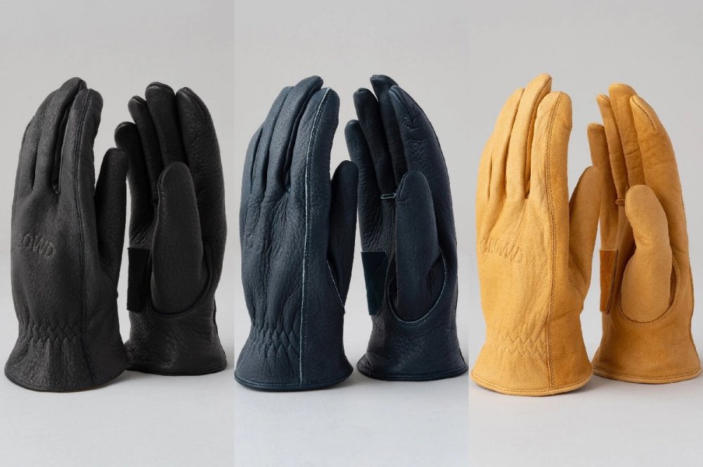 243-66-011 ALL SEASONS DEERSKIN GLOVE オールシーズン ディアスキングローブ レザー グローブ BLUCO ブルコ  UNCROWD アンクラウド LAMP GLOVES ランプグローブス BACKDROP バックドロップ RAMEN&DESTROY ...