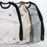 <img class='new_mark_img1' src='https://img.shop-pro.jp/img/new/icons14.gif' style='border:none;display:inline;margin:0px;padding:0px;width:auto;' />BLUCO 155-12-022 RAGLAN THERMAL SHIRT -Champ- 饰 ޥ륷  3olor ֥륳 ޥ Ĺµ